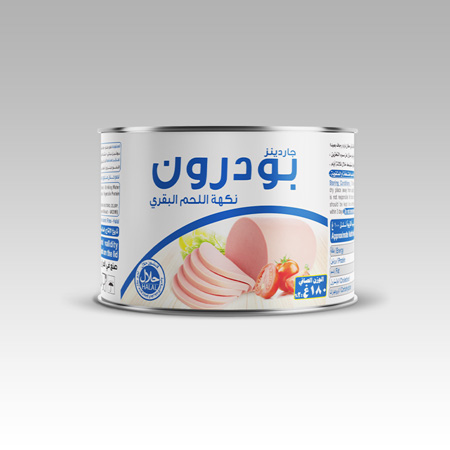 لحم لانشون بنكهة البقر 180 غ