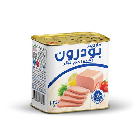 لحم لانشون بنكهة البقر 340 غ