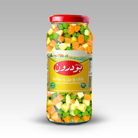 البازلاء و الجزر و بطاطا 450 غ