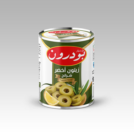 زيتون أخضر ‌‌شرائح 380 غ